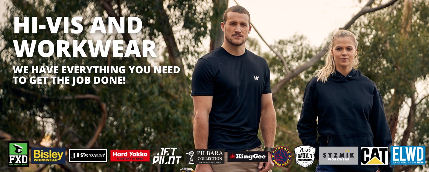 Workwear Hero Banner with Brands