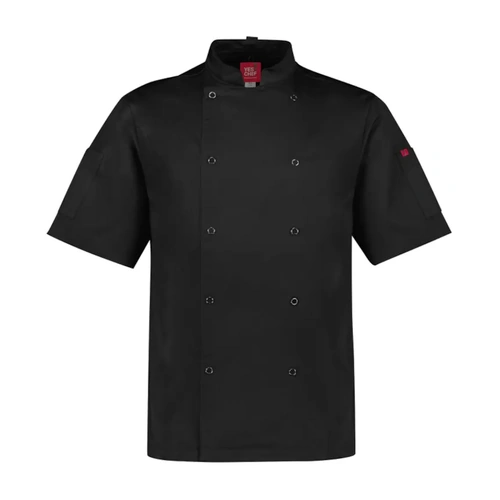 WORKWEAR, SAFETY & CORPORATE CLOTHING SPECIALISTS - Zest Mens S/S Chef Jacket