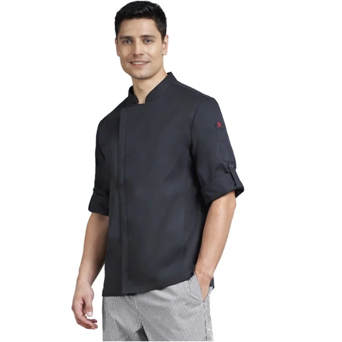 WORKWEAR, SAFETY & CORPORATE CLOTHING SPECIALISTS - Mens Alfresco Long Sleeve Chef Jacket