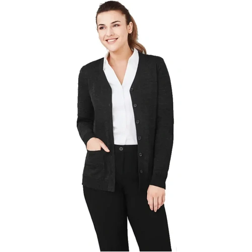 WORKWEAR, SAFETY & CORPORATE CLOTHING SPECIALISTS - Womens Button Front Cardigan