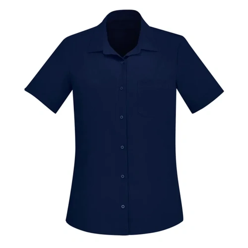 WORKWEAR, SAFETY & CORPORATE CLOTHING SPECIALISTS Florence Womens Plain Short Sleeve Shirt