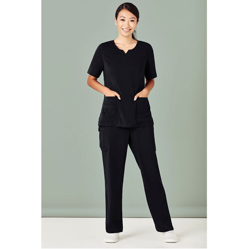 WORKWEAR, SAFETY & CORPORATE CLOTHING SPECIALISTS - Avery Womens Round Neck Scrub Top