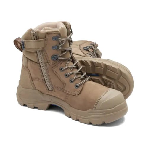 WORKWEAR, SAFETY & CORPORATE CLOTHING SPECIALISTS RotoFlex Stone water-resistant nubuck 150mm zip sided safety boot