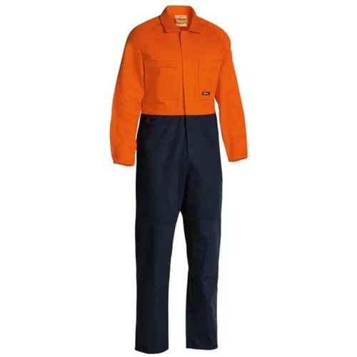 WORKWEAR, SAFETY & CORPORATE CLOTHING SPECIALISTS 2 Tone Hi Vis Coveralls Regular Weight