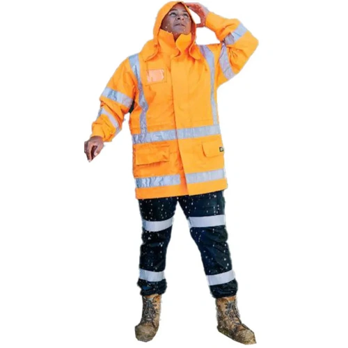 WORKWEAR, SAFETY & CORPORATE CLOTHING SPECIALISTS X Taped 4 In 1 Rain Jacket 