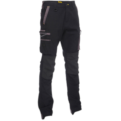 WORKWEAR, SAFETY & CORPORATE CLOTHING SPECIALISTS - FLEX & MOVE STRETCH UTILITY ZIP CARGO PANT