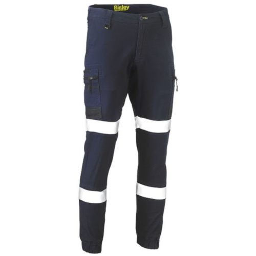 WORKWEAR, SAFETY & CORPORATE CLOTHING SPECIALISTS - FLEX AND MOVE TAPED STRETCH CARGO CUFFED PANTS