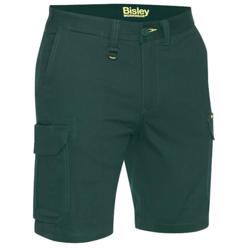 WORKWEAR, SAFETY & CORPORATE CLOTHING SPECIALISTS - MENS STRETCH COTTON CARGO SHORT