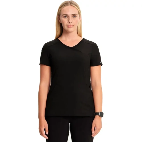 WORKWEAR, SAFETY & CORPORATE CLOTHING SPECIALISTS Infinity - MOCK WRAP TOP