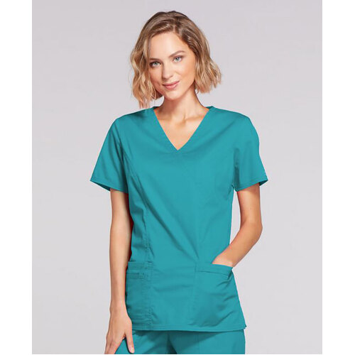 WORKWEAR, SAFETY & CORPORATE CLOTHING SPECIALISTS Women's Core Stretch Mock Wrap Top