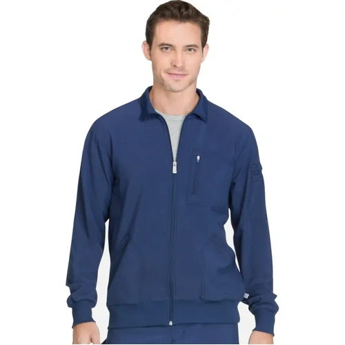 WORKWEAR, SAFETY & CORPORATE CLOTHING SPECIALISTS Infinity Men Warm Up Scrubs Jacket Zip Front