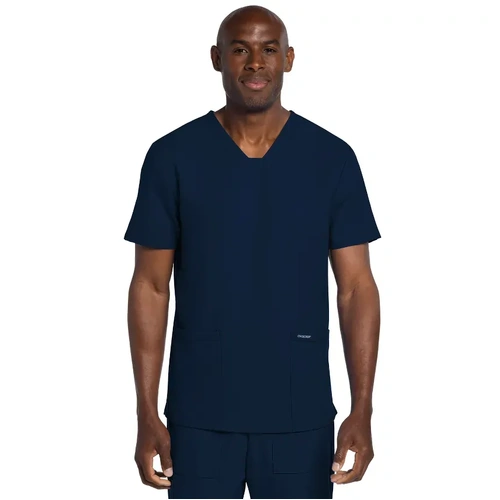 WORKWEAR, SAFETY & CORPORATE CLOTHING SPECIALISTS - Men's Elevation 2-Pocket Scrub Top