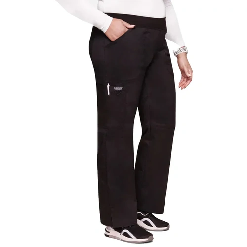 WORKWEAR, SAFETY & CORPORATE CLOTHING SPECIALISTS - Revolution - Ladies Mid Rise Pull on Cargo Scrub Pant