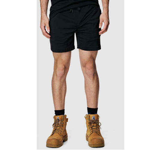 WORKWEAR, SAFETY & CORPORATE CLOTHING SPECIALISTS - MENS ELASTIC LIGHT SHORT