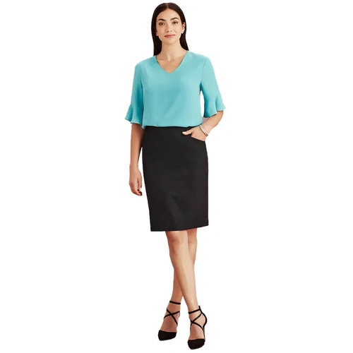 WORKWEAR, SAFETY & CORPORATE CLOTHING SPECIALISTS Siena - Womens Bandless Pencil Skirt