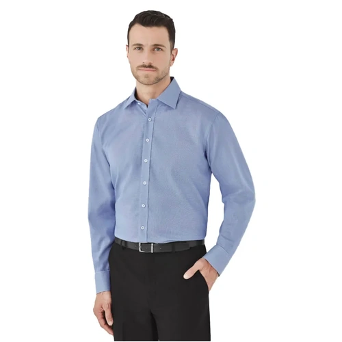 WORKWEAR, SAFETY & CORPORATE CLOTHING SPECIALISTS - Boulevard - Hudson Mens Long Sleeve Shirt