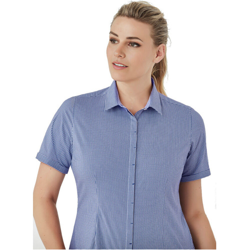 WORKWEAR, SAFETY & CORPORATE CLOTHING SPECIALISTS - Boulevard - Newport Womens Short Sleeve Shirt
