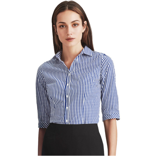 WORKWEAR, SAFETY & CORPORATE CLOTHING SPECIALISTS - Boulevard - Springfield Womens 3/4 Sleeve Shirt