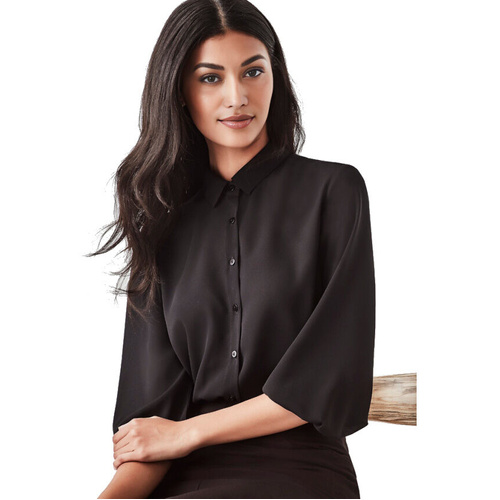WORKWEAR, SAFETY & CORPORATE CLOTHING SPECIALISTS - Boulevard - Lucy 3/4 Sleeve Blouse