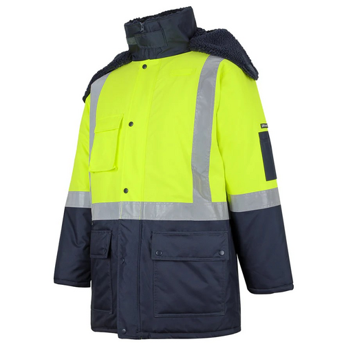 WORKWEAR, SAFETY & CORPORATE CLOTHING SPECIALISTS JB's HV (D+N) FREEZER JACKET