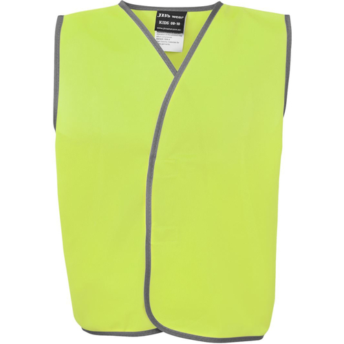 WORKWEAR, SAFETY & CORPORATE CLOTHING SPECIALISTS - JB's KIDS HI VIS SAFETY VEST 