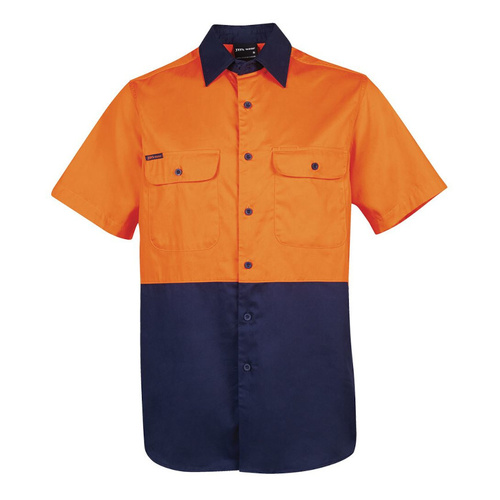 WORKWEAR, SAFETY & CORPORATE CLOTHING SPECIALISTS - JB's HI VIS S/S 150G SHIRT