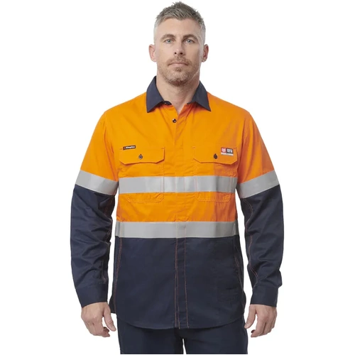 WORKWEAR, SAFETY & CORPORATE CLOTHING SPECIALISTS - FR Shirt LS 2T TP 