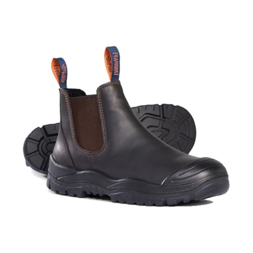 WORKWEAR, SAFETY & CORPORATE CLOTHING SPECIALISTS Claret Oil Kip Premium Elastic Sided Boot w/ Scuff Cap