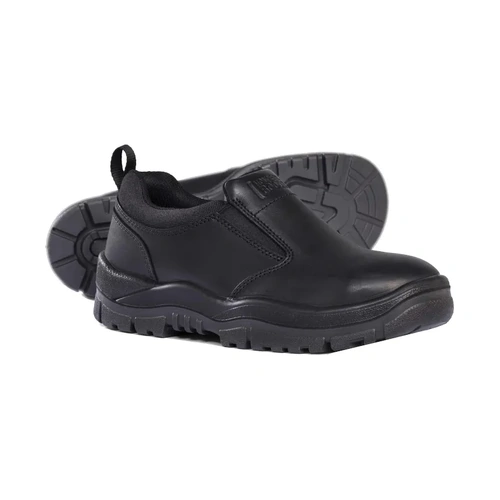 WORKWEAR, SAFETY & CORPORATE CLOTHING SPECIALISTS - Black Non-Safety Slip-on Shoe