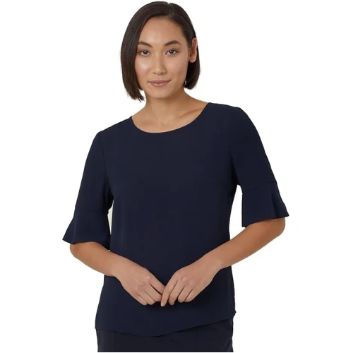 WORKWEAR, SAFETY & CORPORATE CLOTHING SPECIALISTS FLUTED SLEEVE TOP