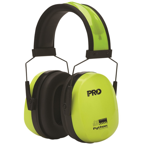 WORKWEAR, SAFETY & CORPORATE CLOTHING SPECIALISTS Python Slimline Earmuffs Class 5, -31db