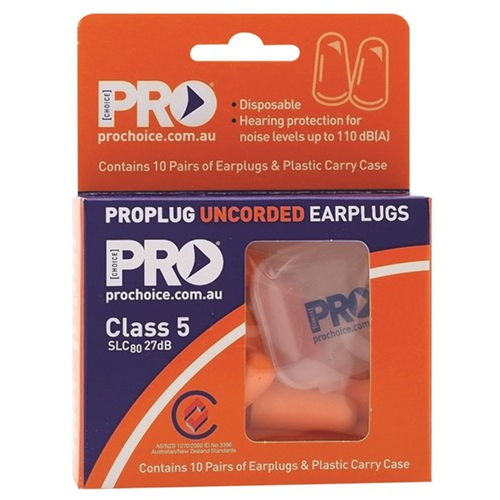 WORKWEAR, SAFETY & CORPORATE CLOTHING SPECIALISTS ProBULLET UNCORDED Earplugs Class 5, 27dB