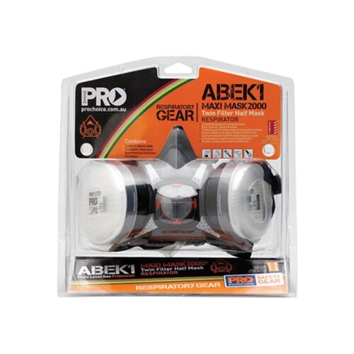 WORKWEAR, SAFETY & CORPORATE CLOTHING SPECIALISTS Assembled Half Mask With ABEK1 Cartridges