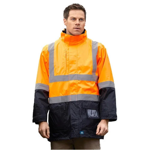 WORKWEAR, SAFETY & CORPORATE CLOTHING SPECIALISTS UTILITY 4-IN-1 JACKET & VEST
