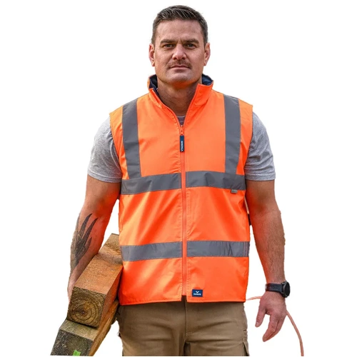 WORKWEAR, SAFETY & CORPORATE CLOTHING SPECIALISTS - REVERSIBLE UTILITY VEST