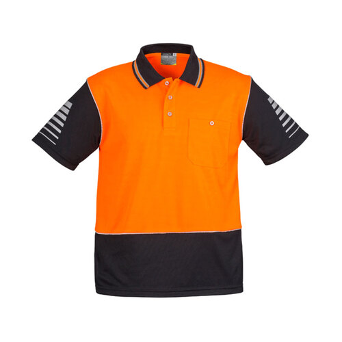 WORKWEAR, SAFETY & CORPORATE CLOTHING SPECIALISTS - Mens Hi Vis Zone Polo