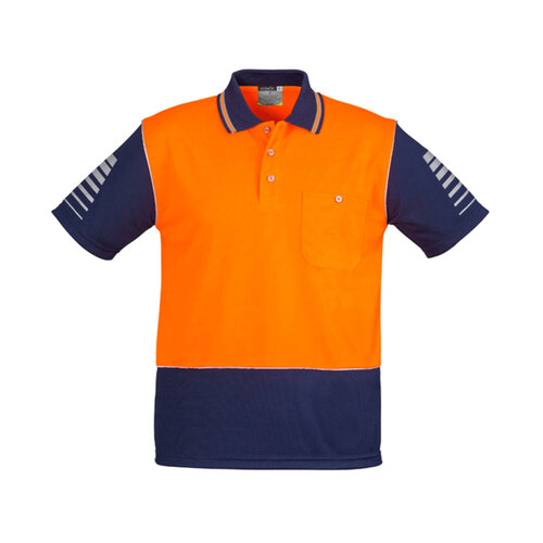 WORKWEAR, SAFETY & CORPORATE CLOTHING SPECIALISTS Mens Hi Vis Zone Polo