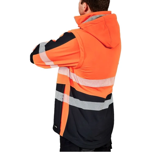 WORKWEAR, SAFETY & CORPORATE CLOTHING SPECIALISTS - Unisex Streetworx 2 in 1 Stretch Softshell Taped Jacket