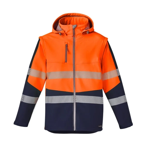 WORKWEAR, SAFETY & CORPORATE CLOTHING SPECIALISTS Unisex Streetworx 2 in 1 Stretch Softshell Taped Jacket
