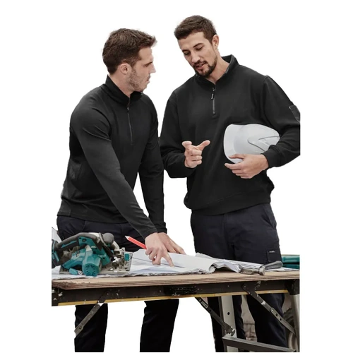WORKWEAR, SAFETY & CORPORATE CLOTHING SPECIALISTS Unisex 1/4 Zip Brushed Fleece Pullover