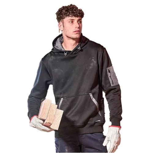 WORKWEAR, SAFETY & CORPORATE CLOTHING SPECIALISTS - Unisex Streetworx Water Resistant Hoodie