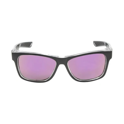 WORKWEAR, SAFETY & CORPORATE CLOTHING SPECIALISTS - SPARKIE - Matt Black / Pink Revo Safety Glasses