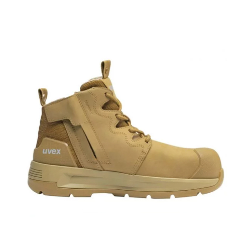 WORKWEAR, SAFETY & CORPORATE CLOTHING SPECIALISTS - uvex 2 x-flow zip tan EU 41/UK 7 W