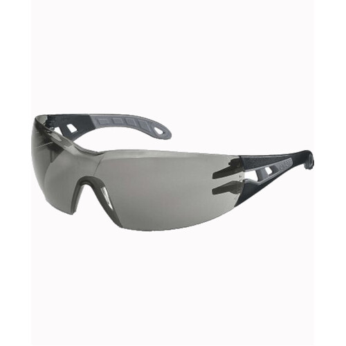 WORKWEAR, SAFETY & CORPORATE CLOTHING SPECIALISTS - uvex Pheos Black/Grey Arms, Grey 23% HC-AF lens