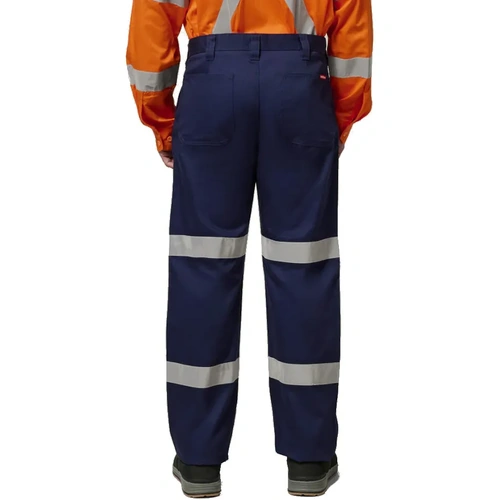 WORKWEAR, SAFETY & CORPORATE CLOTHING SPECIALISTS - Foundations - Cotton Drill Pant with 3M Tape